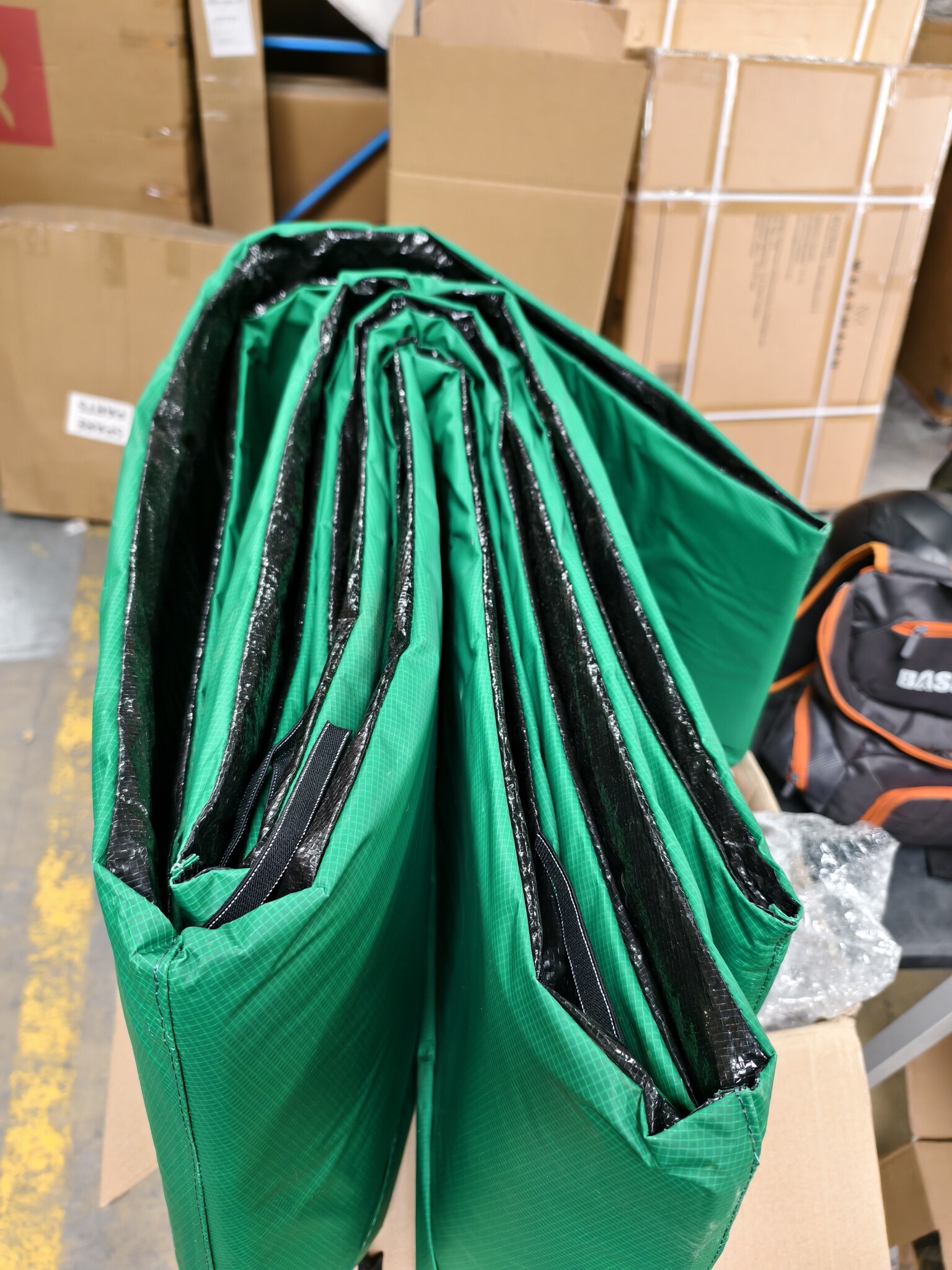 Trampoline Randafdekking 366 cm Groen - 58% Korting!