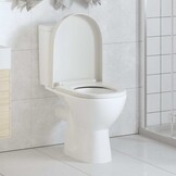 Witte Vierkante Toiletbril Soft-Close & Quick-Release - 81% Korting!