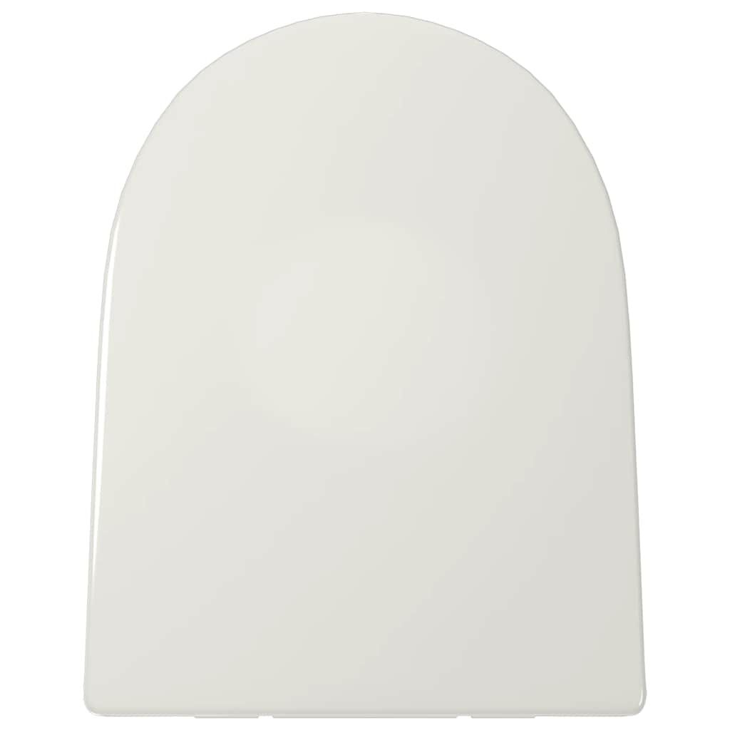 VidaXL Toiletbril Soft-Close Vierkant Wit - 72% Korting!