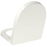 Witte Vierkante Toiletbril Soft-Close & Quick-Release - 81% Korting!