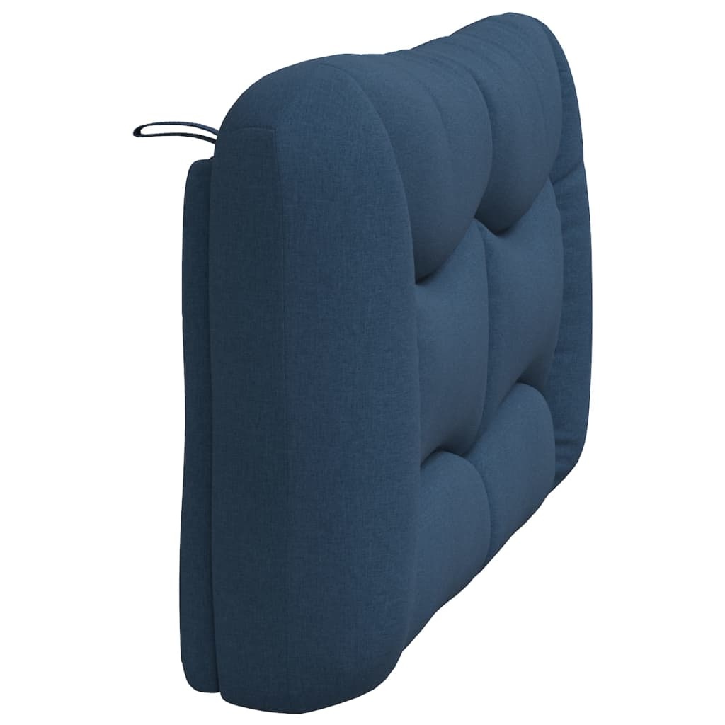 vidaXL Hoofdbordkussen Blauw 140 cm - 75% Korting!