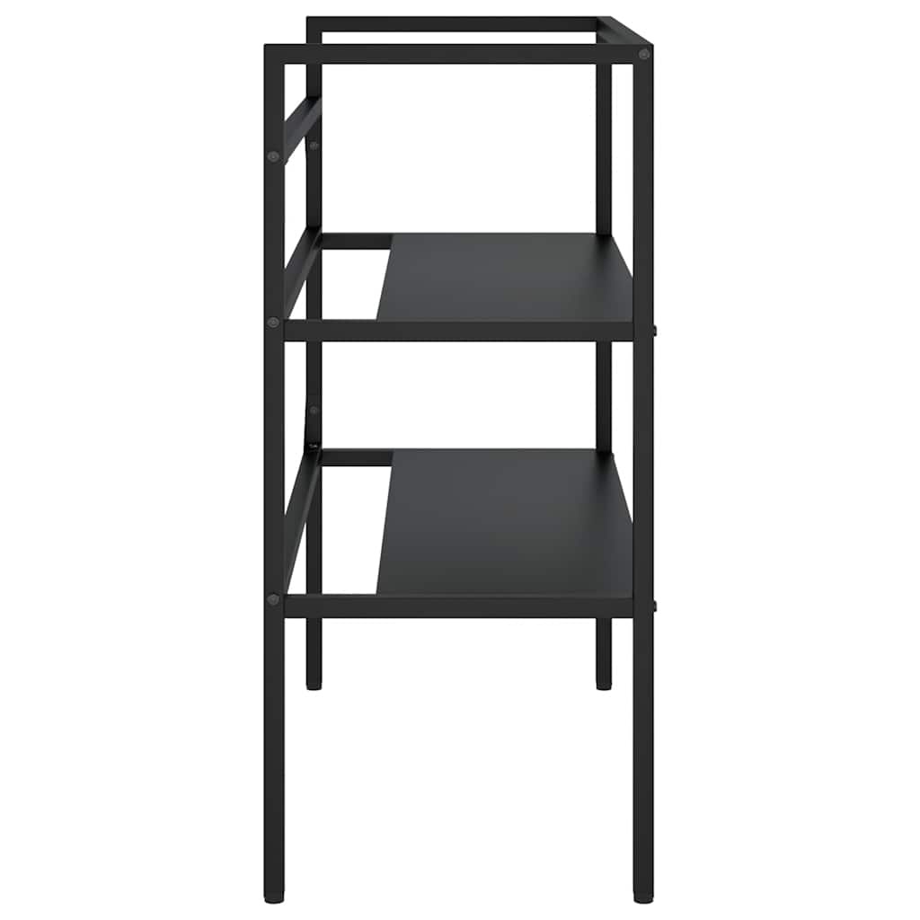 VidaXL Wastafelframe Zwart IJzer 79x38x83cm (65% Korting)