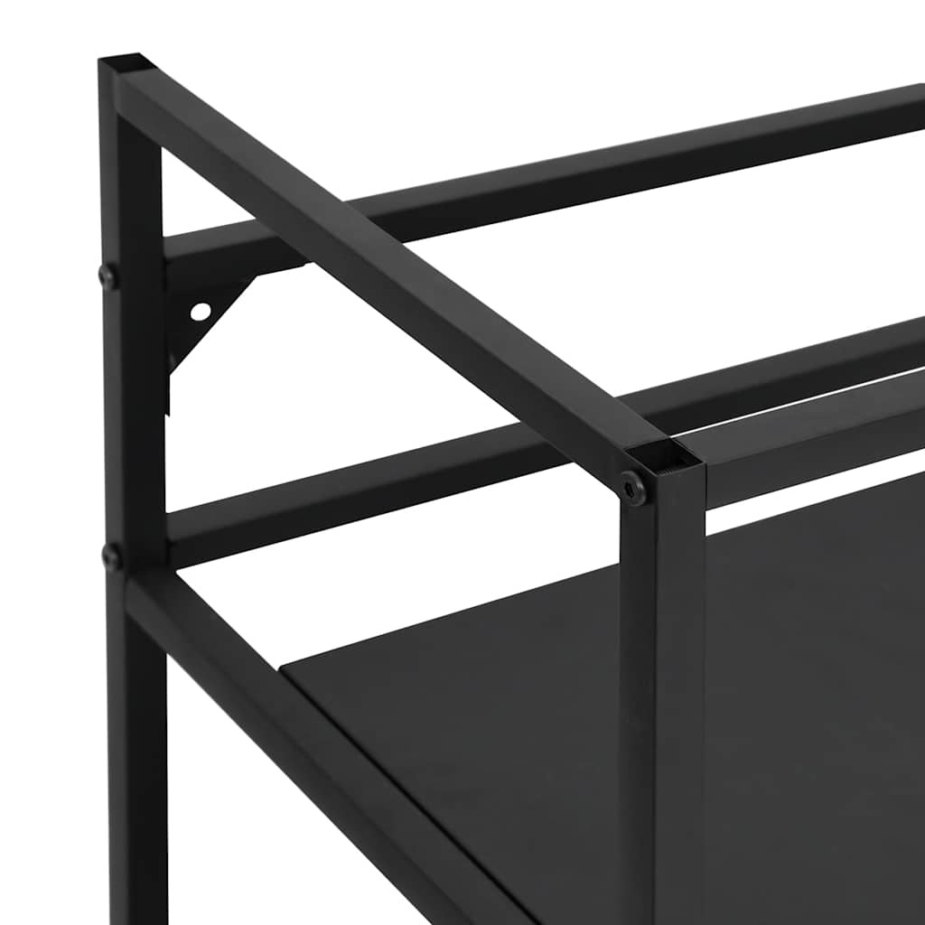 VidaXL Wastafelframe Zwart IJzer 79x38x83cm (65% Korting)