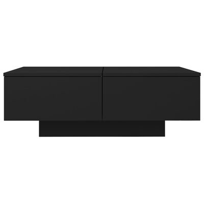 vidaXL Salontafel Zwart 90x60x31 cm - 86% Korting!