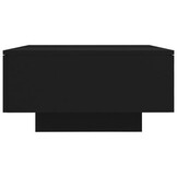 vidaXL Salontafel Zwart 90x60x31 cm - 86% Korting!