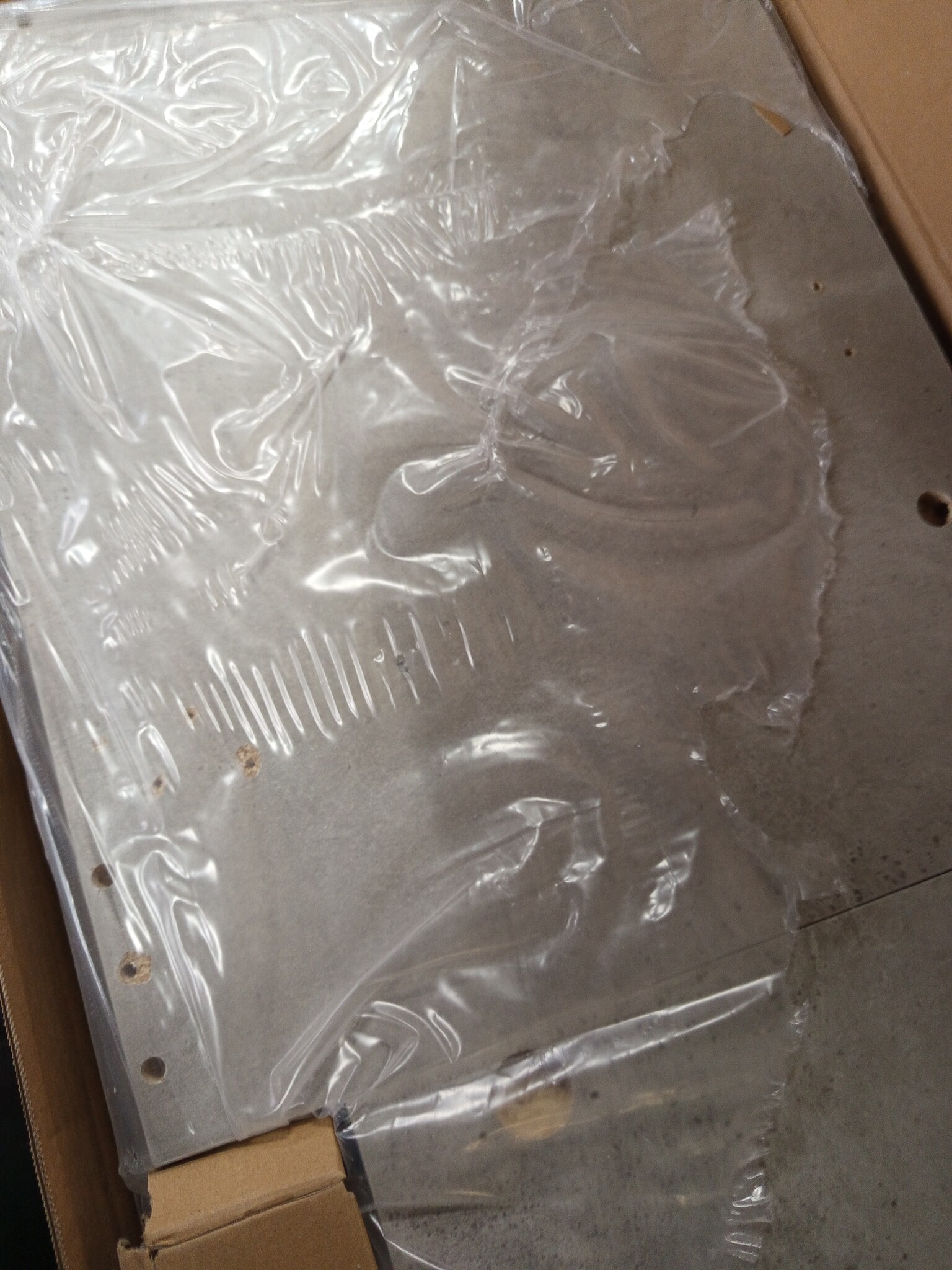 Badkamerkast met Spiegel - bewerkt hout - Betongrijs - 72% Korting!