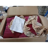 Wijnrode Fluweel Tweezitsbank - 120 cm - 70% Korting