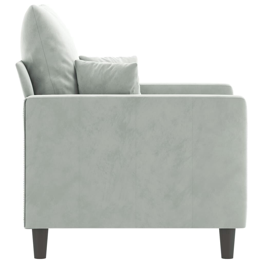 Wijnrode Fluweel Tweezitsbank - 120 cm - 70% Korting