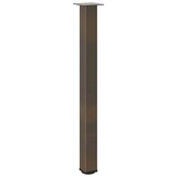 vidaXL Salontafelpoten Staal Naturel 100-102cm (4 stuks) - 64% Korting