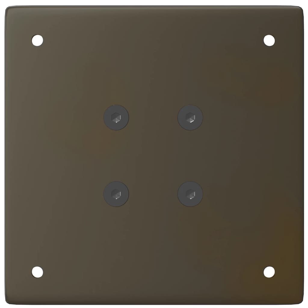 vidaXL Salontafelpoten Staal Naturel 100-102cm (4 stuks) - 64% Korting
