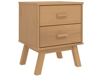 vidaXL Grenenhouten Nachtkastje OLDEN - 41% Korting!