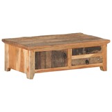 Gerecyclede Houten Salontafel 90x50 cm - 61% Korting!