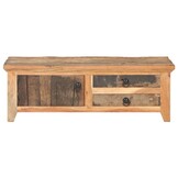 Gerecyclede Houten Salontafel 90x50 cm - 61% Korting!