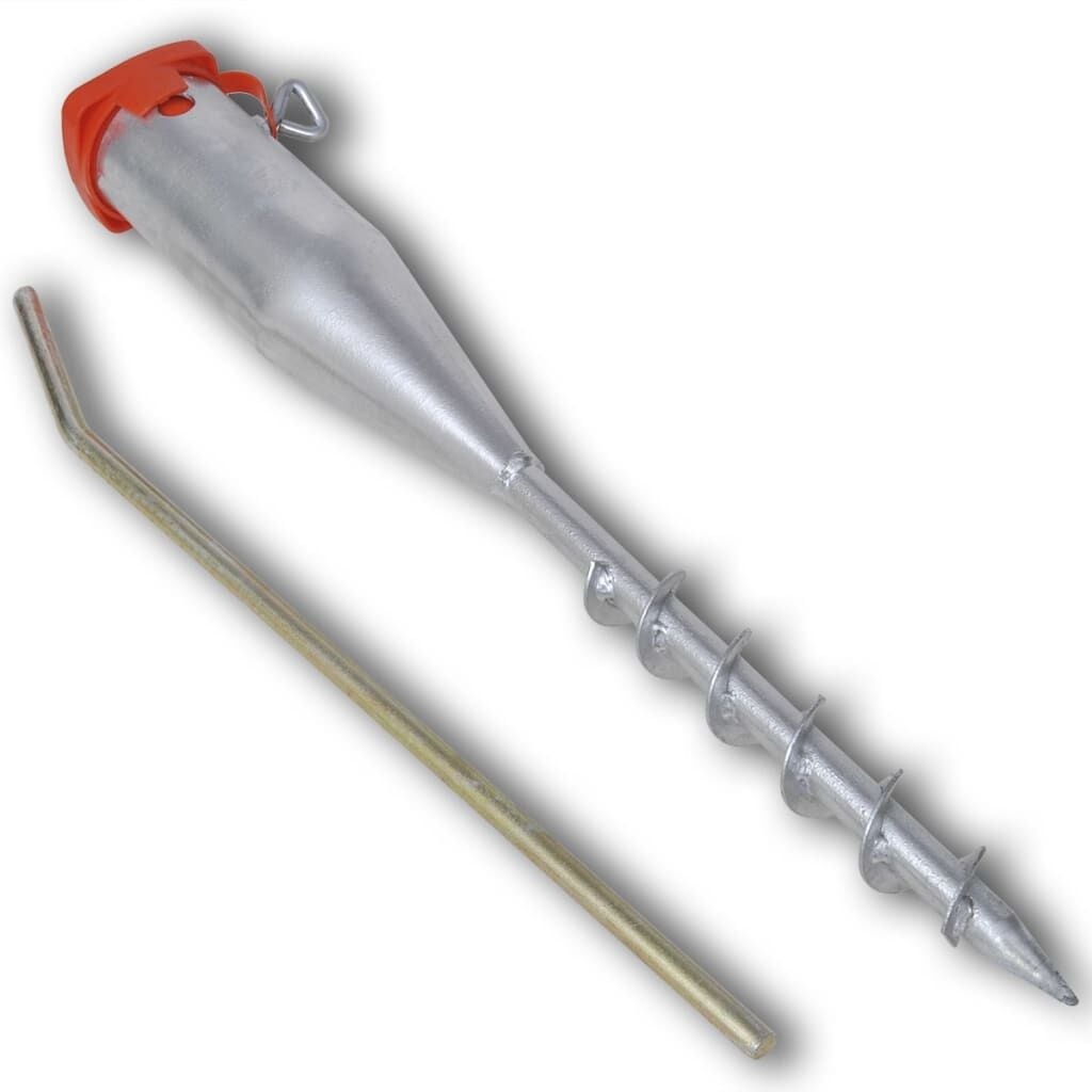 VidaXL Parasolvoet Gegalvaniseerd Staal - 54% Korting!