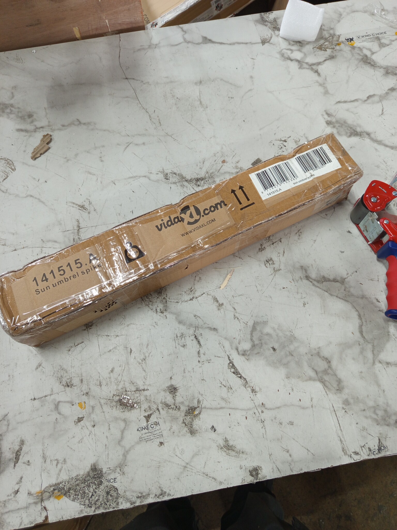 VidaXL Parasolvoet Gegalvaniseerd Staal - 54% Korting!