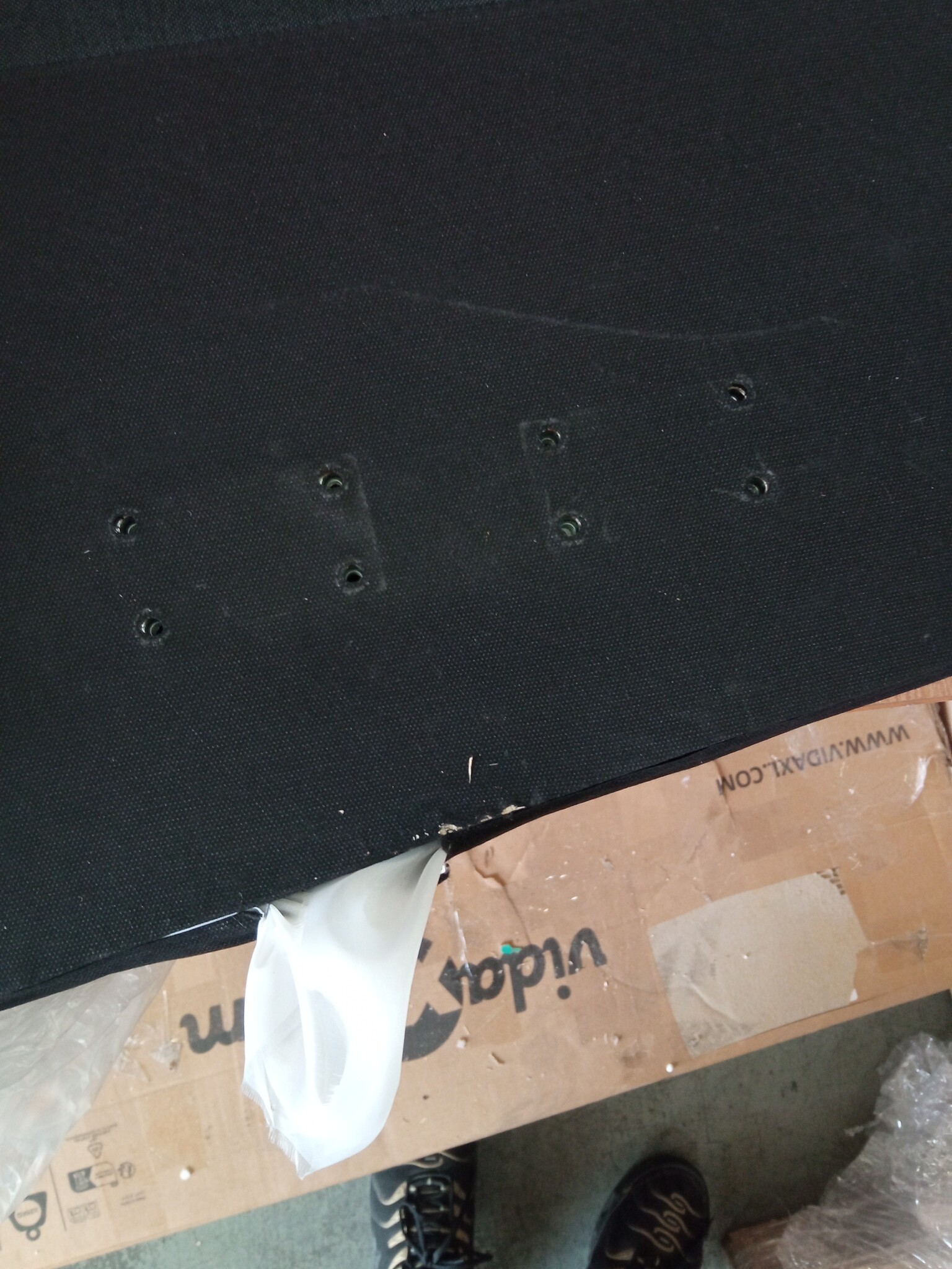 vidaXL Massagestoel Stof Zwart - 73% Korting