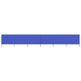 VidaXL Windscherm Azuurblauw 800x120cm - 74% Korting!