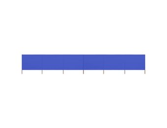 VidaXL Windscherm Azuurblauw 800x120cm - 74% Korting!