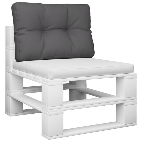 VidaXL Palletkussen Antraciet (50x40x12 cm) - 57% Korting!