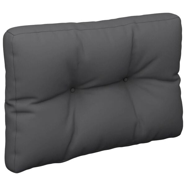 VidaXL Palletkussen Antraciet (50x40x12 cm) - 57% Korting!