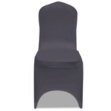 vidaXL Stoelhoes Stretch Antraciet (4 stuks) - 47% Korting!