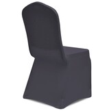 vidaXL Stoelhoes Stretch Antraciet (4 stuks) - 47% Korting!