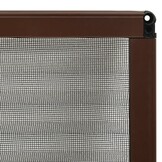 vidaXL Plissé Raamhor 80x100cm Bruin - 65% Korting