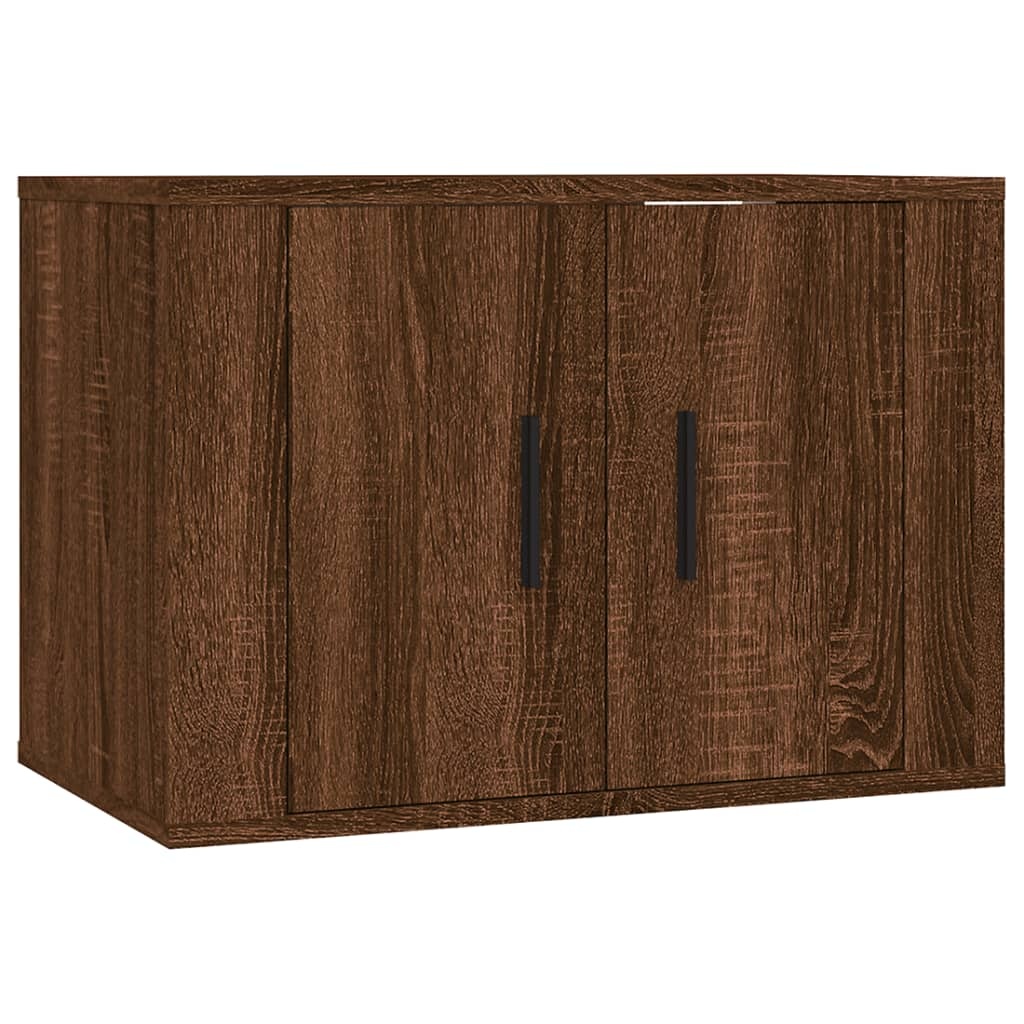 VidaXL TV-meubel Bruin Eiken 57x34,5x40cm - 57% Korting!