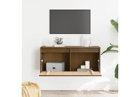 vidaXL Grenenhouten Wandkast (80x30x35cm) - 63% Korting!