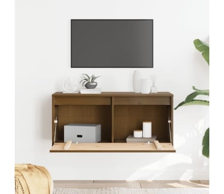 vidaXL Wandkast Grenenhout - 60% Korting!