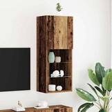 TV-kast Oud Hout (57% Korting) - Wandmontage