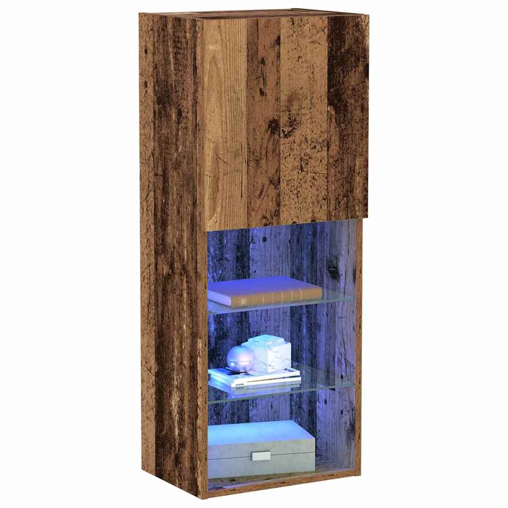 TV-meubel Wandmontage Oud Hout - 74% Korting!