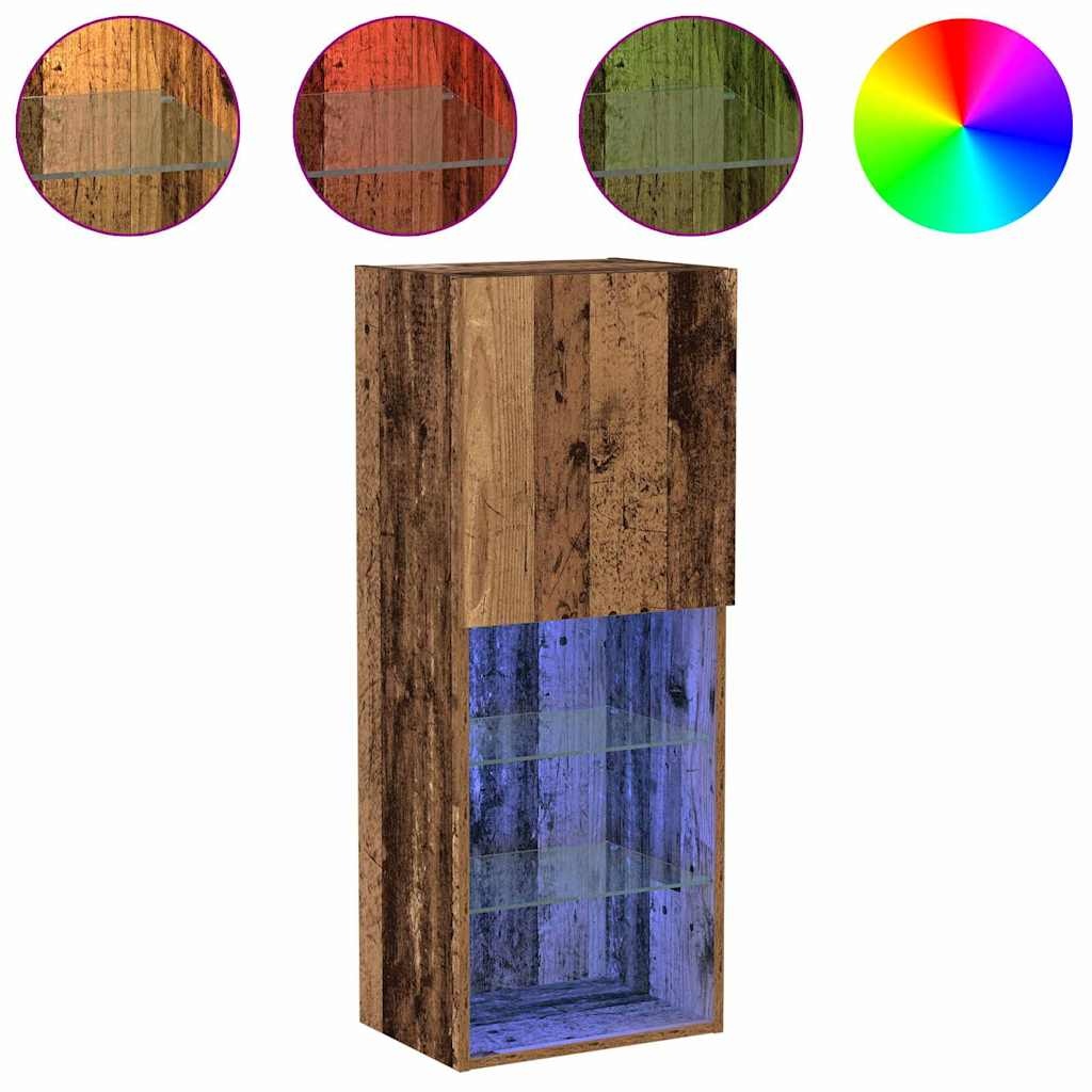 TV-meubel Wandmontage Oud Hout - 74% Korting!