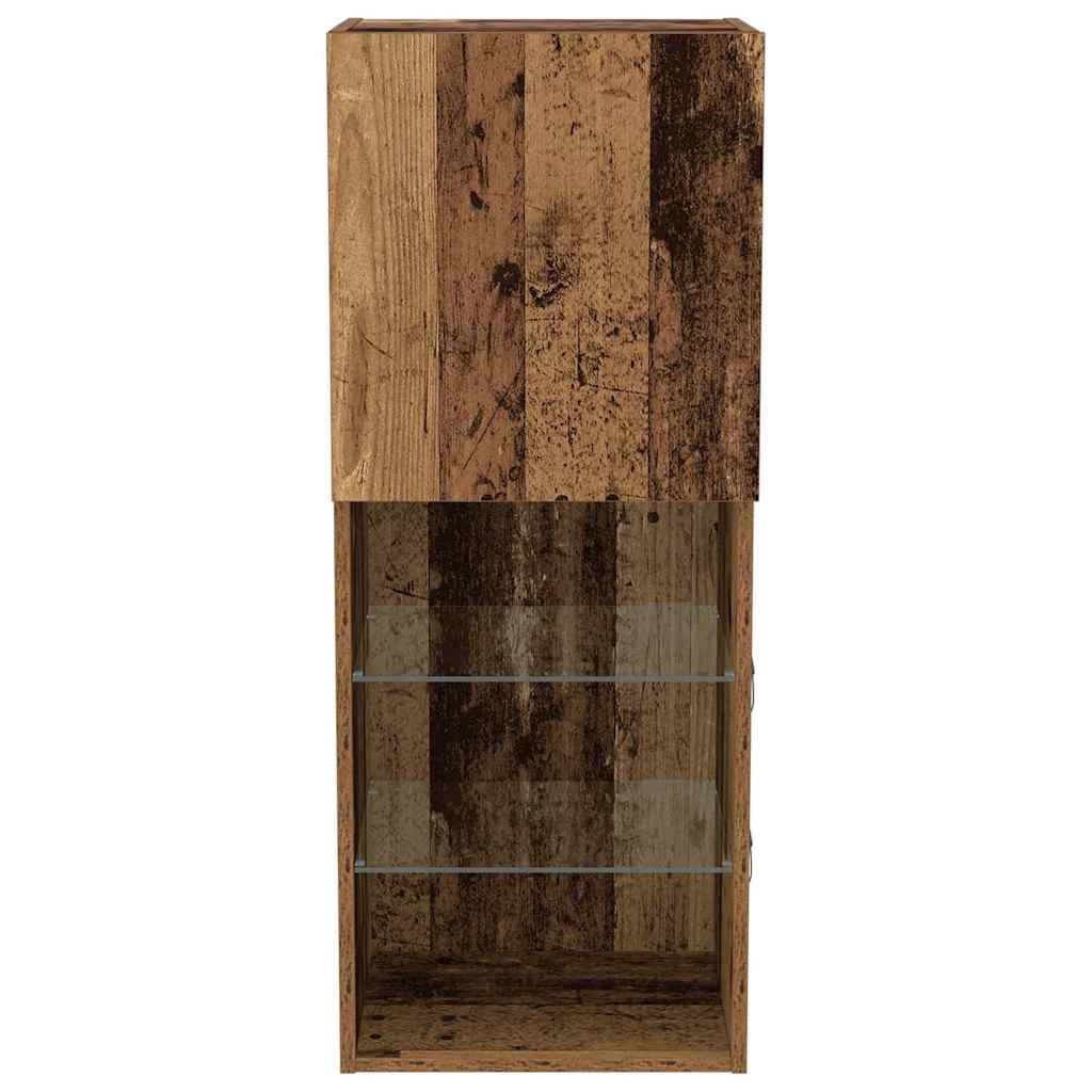 TV-meubel Wandmontage Oud Hout - 74% Korting!