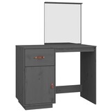 Kaptafel van Grenenhout (Grijs) - 70% Korting!