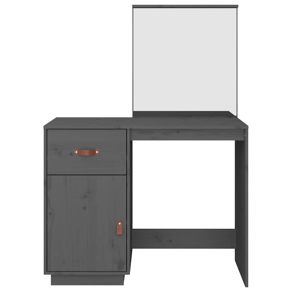 Kaptafel van Grenenhout (Grijs) - 70% Korting!