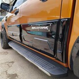 Ford Ranger Zijbeschermstrips - Matzwart - 58% Korting!