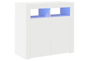 vidaXL Dressoir met LED 80cm - 41% Korting!