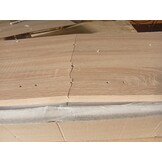 VidaXL TV-meubel 95x35x36 cm Eiken/Wit - 75% Korting!