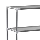 vidaXL Opbergrek Toilet 3-laags Zilver - 59% Korting!
