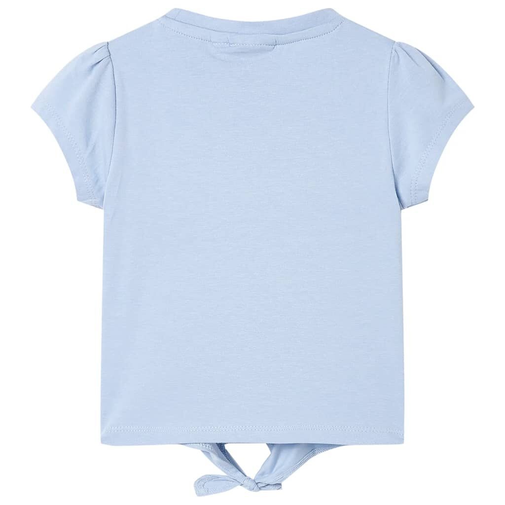 Kindershirt Blauw met IJsjes - Maat 104 (46% Korting!)