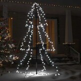 Kegelkerstboom 200 LED's, Binnen/Buiten, 98x150 cm - 77% Korting!