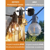 Lichtsnoer Buiten 60M IP65 Waterdicht - 35% Korting!