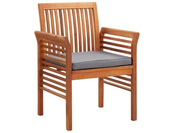 vidaXL Tuinstoel Acaciahout met Kussen - 54% Korting