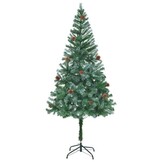 Levenschte Kunstkerstboom met Dennenappels 180 cm | 61% Korting!