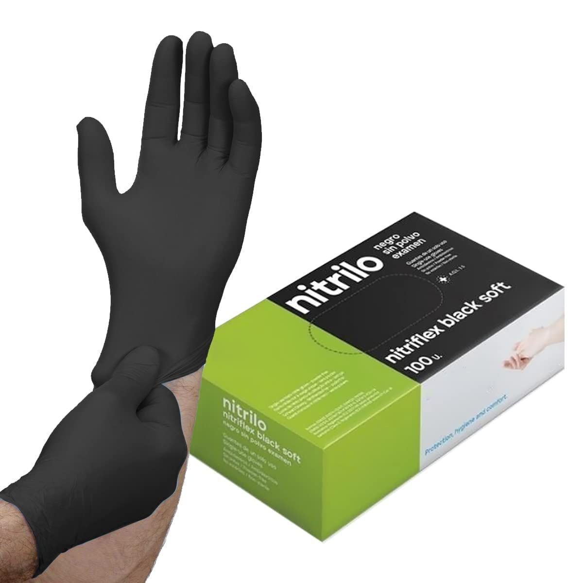 XS Blauwe Nitril Wegwerphandschoenen (100 stuks) - 49% Korting