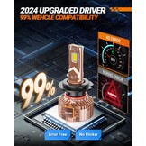 H7 LED Lampen 900% Helderder - 33% Korting!