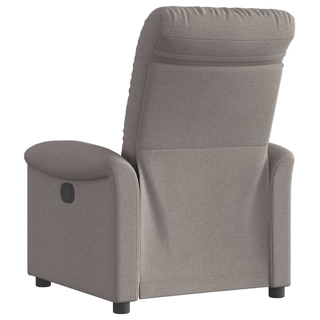 vidaXL Verstelbare Fauteuil Stof Taupe - 55% Korting