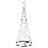 vidaXL LED Kerstboom Koudwit 184.5cm - 71% Korting!