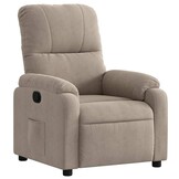 vidaXL Fauteuil Taupe Microvezel (35% Korting!)